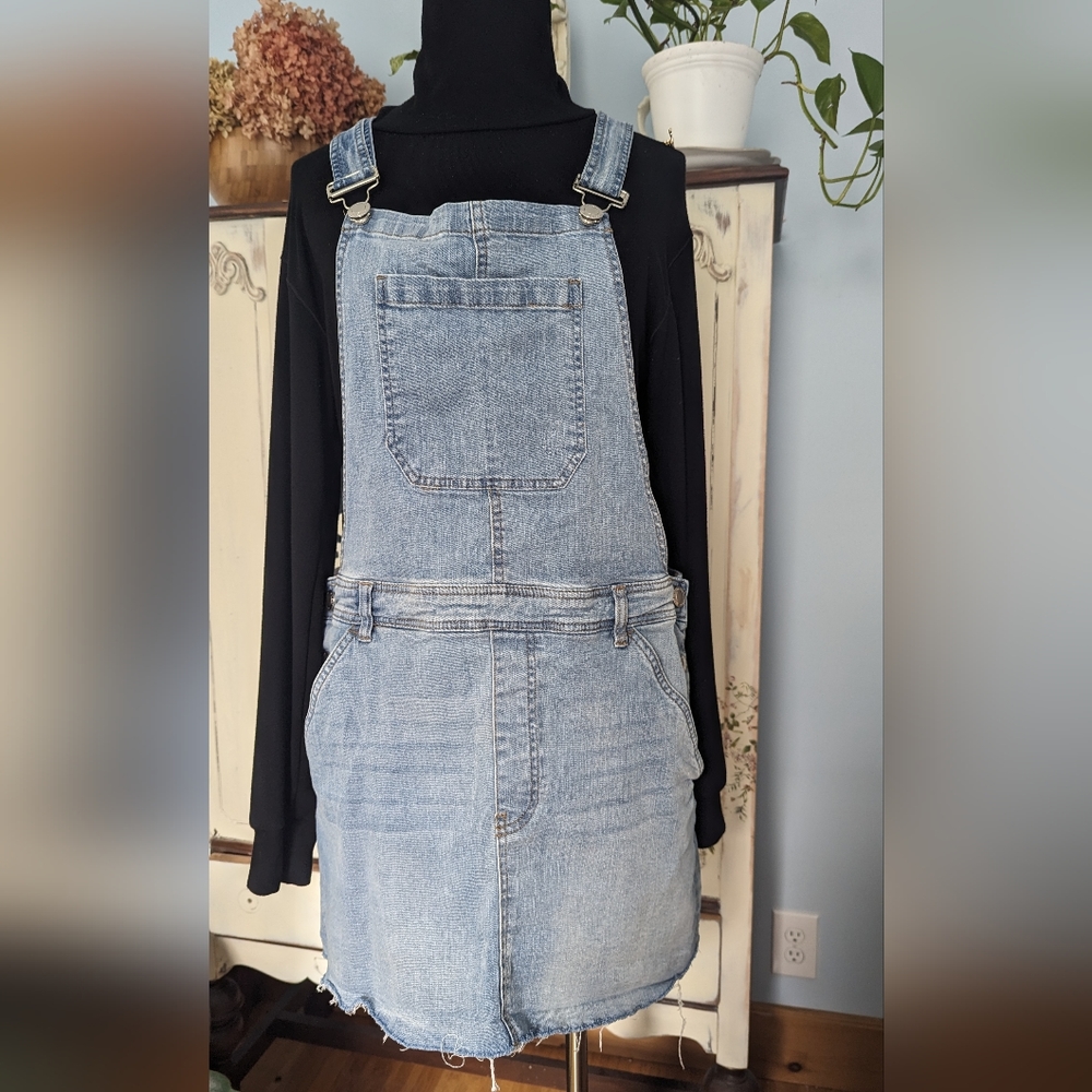 Streetwear Society Skirt Denim overalls
